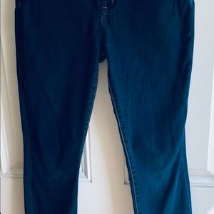 J Crew Toothpick denim jeans..32 Ankle